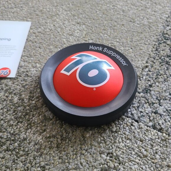 Union 76 Gas Station Honk Suppressor Squeak Toy - Picture 2 of 4